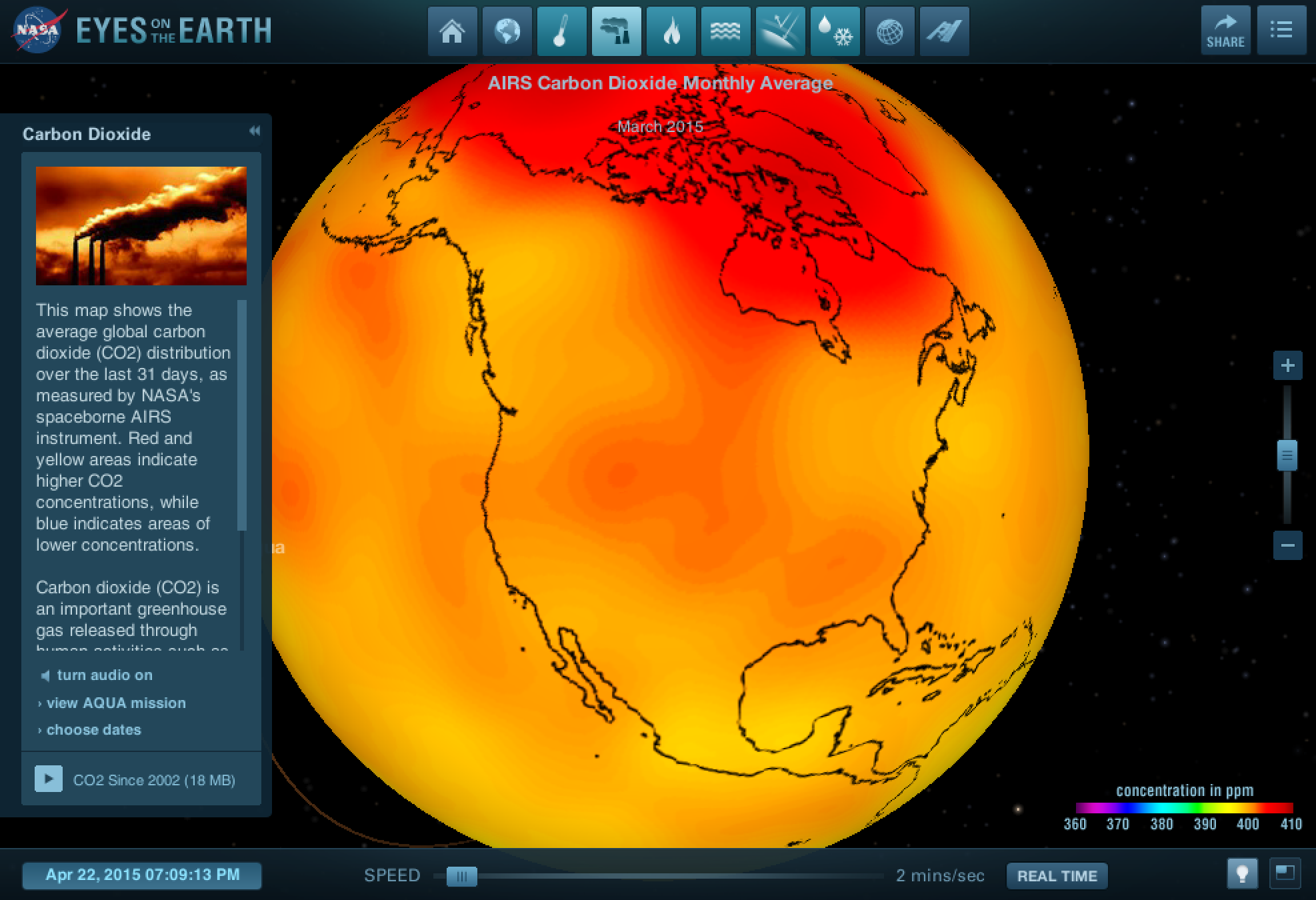 nasa images of change