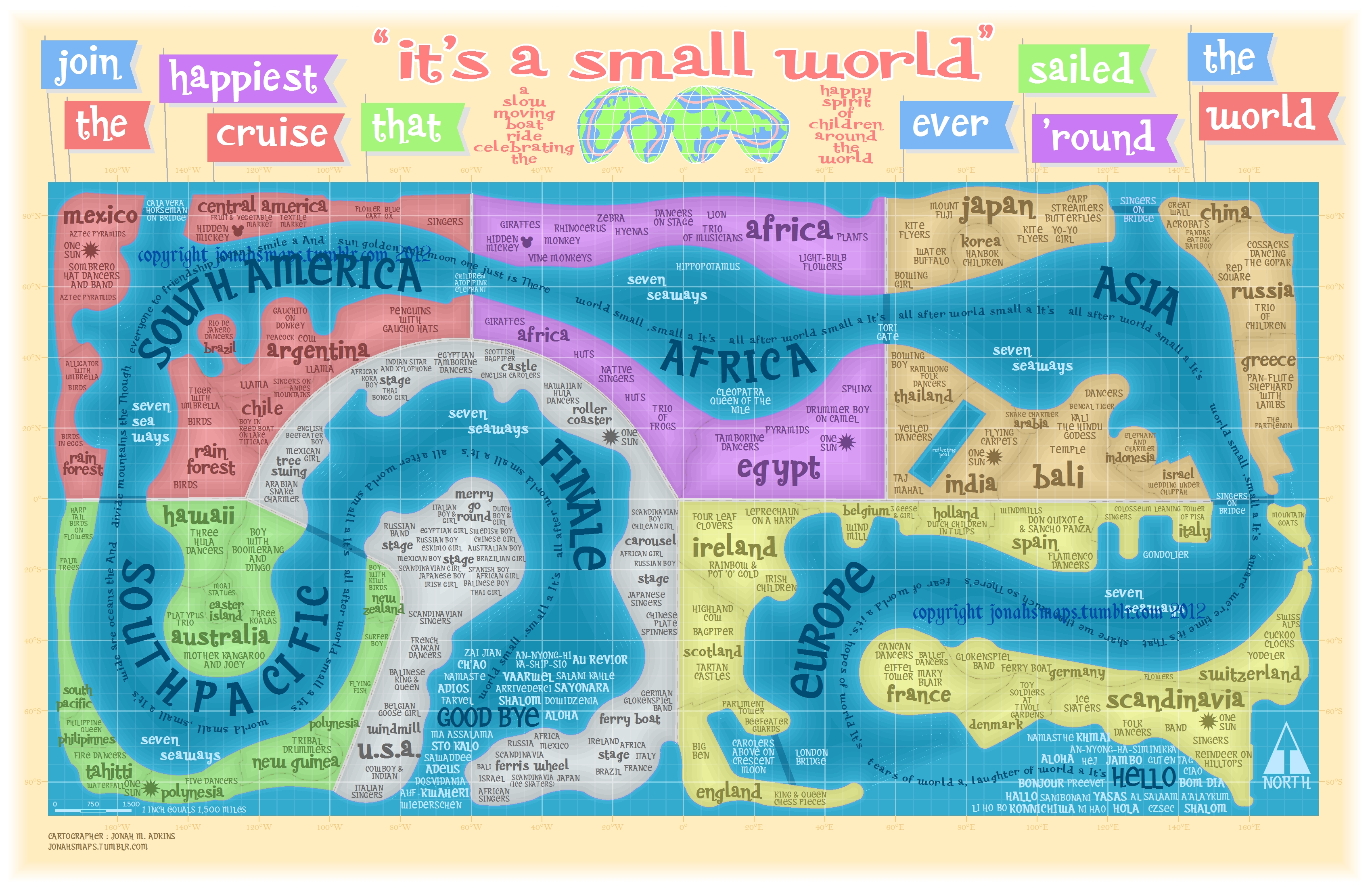 Map Of The Week It S A Small World Mappenstance