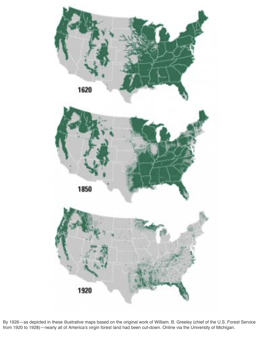 Map of the Week American Deforestation Over The Years Mappenstance.