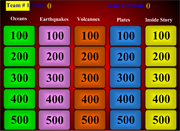 Plate Tectonic Game Show