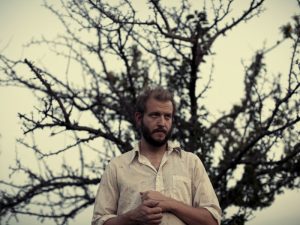 A promotional photo of Bon Iver frontman Justin Veron taken around the time the album was released.