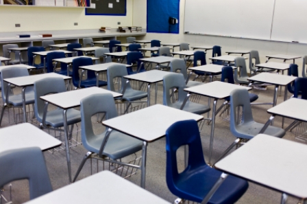 rows of desks