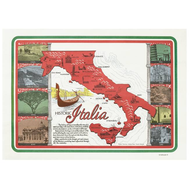 Italian placemat