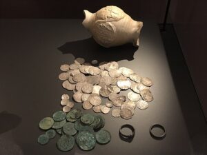 treasure trove of coins