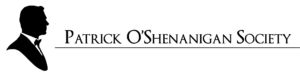 Banner for the Patrick O'Shenanigan Society