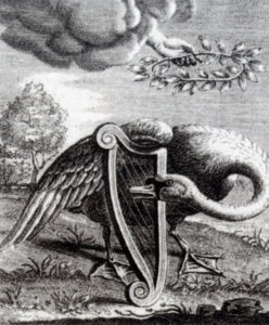 The singing swan (1655) by Reinier van Persijn