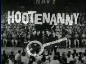Title card from TV show Hootenanny