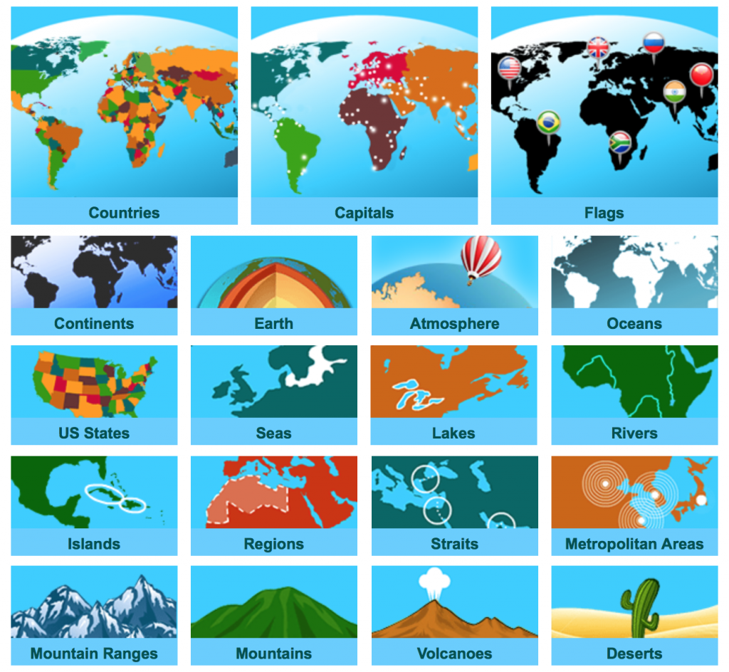 world geography games asia capitals