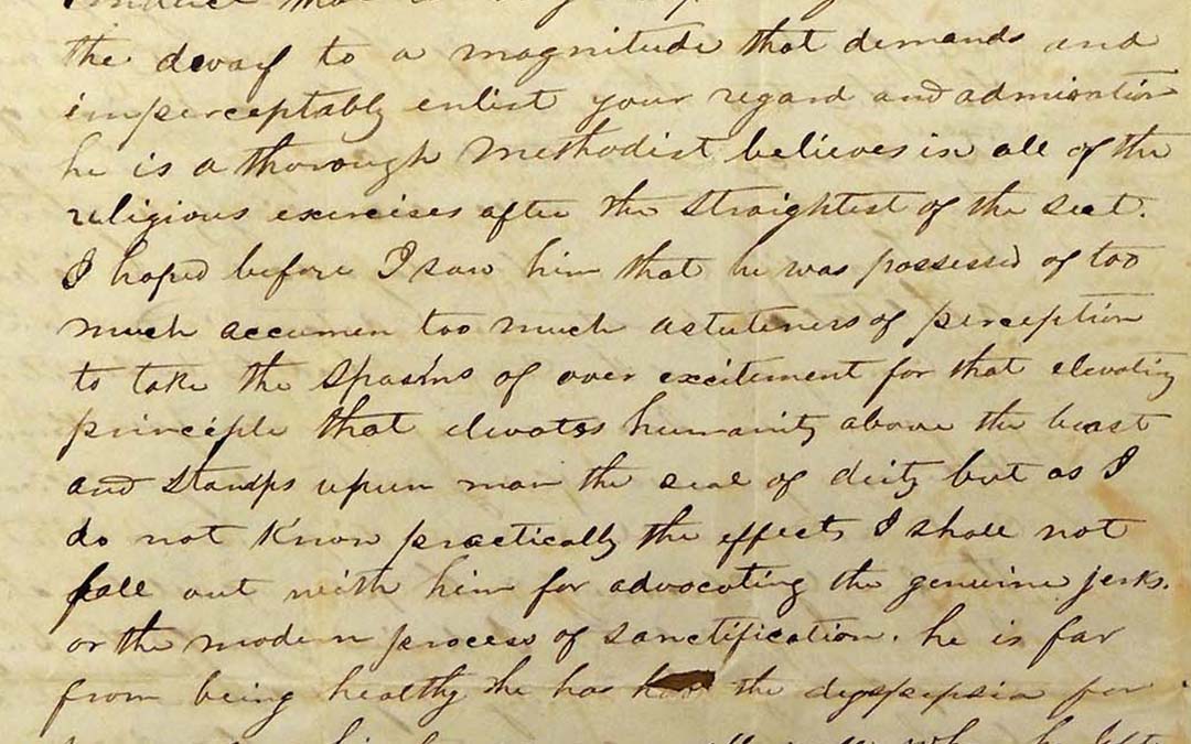 Letter from Peter L. Maxey to Oliver H. P. Maxey (November 26, 1845)
