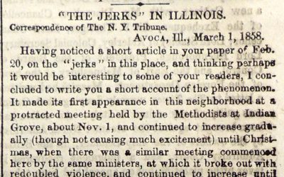 Newspaper Article from the New York Tribune (November 1, 1857)