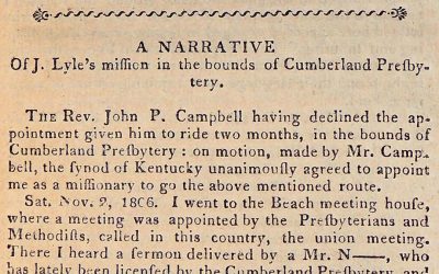 Extracts from the Published Missionary Journal of John Lyle (November 2–3, 1805)