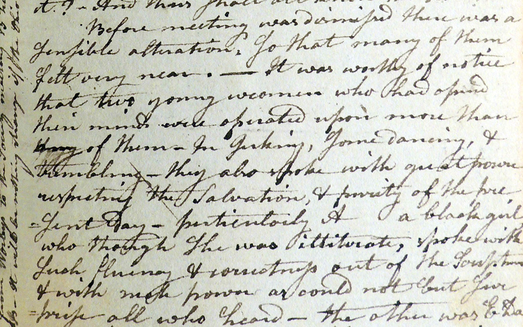 Excerpts from the Journal of Benjamin Seth Youngs (March 23–May 23 1805)