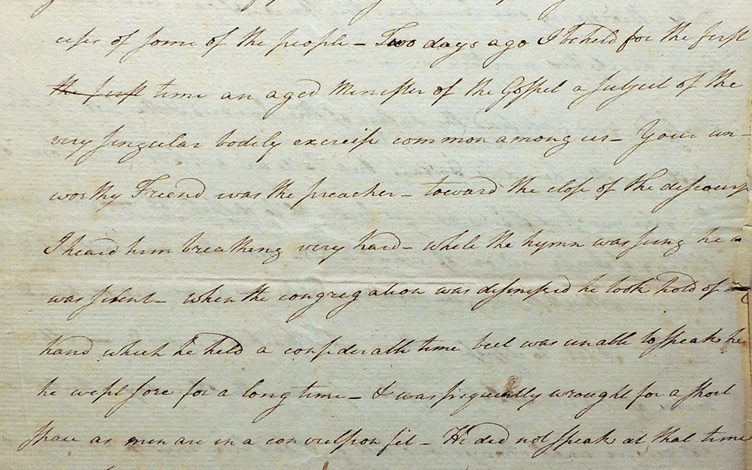 Letter from Robert G. Wilson to William W. Woodward (October 24, 1803)