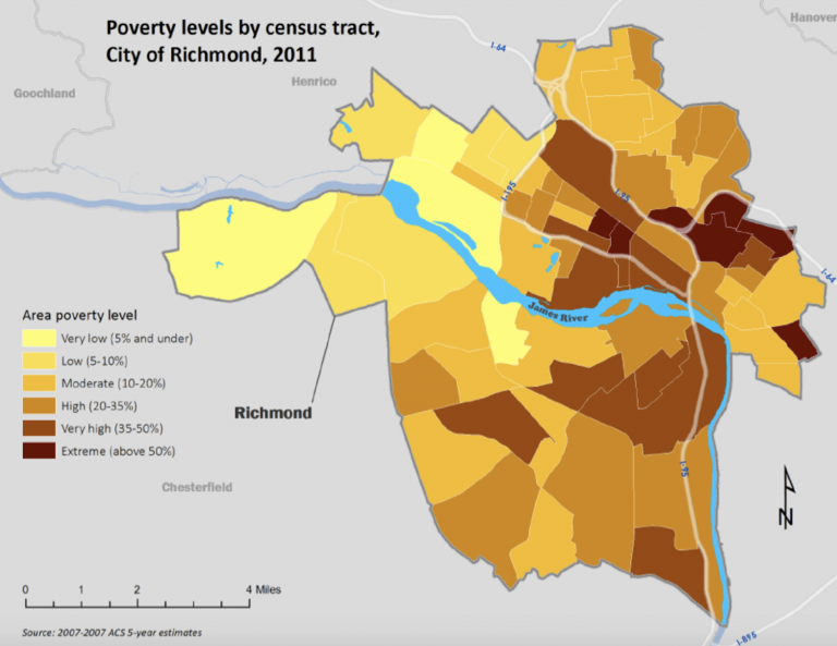 Poverty Levels in Richmond, Virginia Mappenstance.