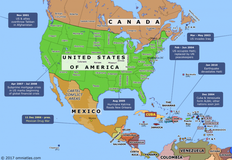 Atlas of the week – Historical Atlas of North America | Mappenstance.