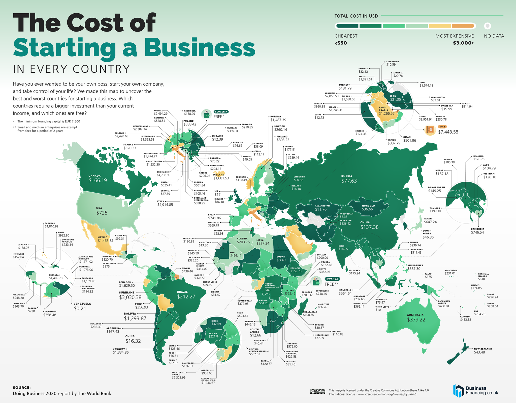 map-of-the-week-the-cost-of-starting-a-business-in-countries-around