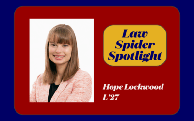 Law Spider Spotlight – Hope Lockwood (L’27)