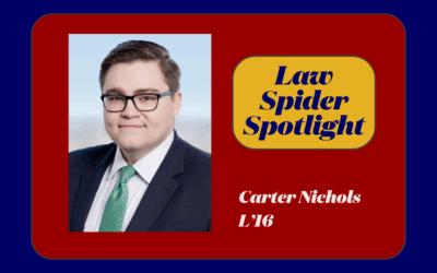 Law Spider Spotlight – Carter Nichols (L’16)