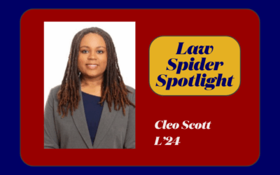 Law Spider Spotlight – Cleo Scott (L’24)