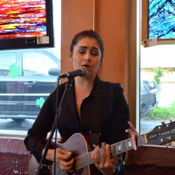 Samantha Pearl shown here performing at Crossroads in Richmond.
